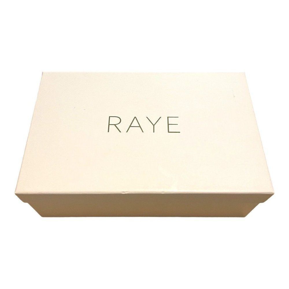 Raye Empty Shoe Box With Tissue Paper, Dust Bag & Card 12”x7.75”x4” GIft Set